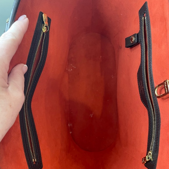 💯 authentic Louis Vuitton Damier Ebene Manosque GM with dust bag - Picture 8 of 12